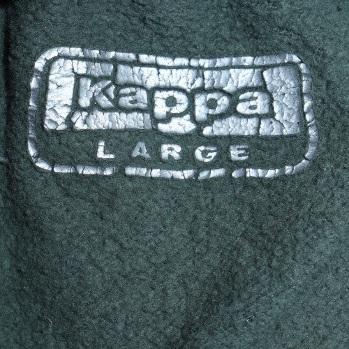Kappa Men's Green Jogger Sweatpants Large with Side Logo Stripes - Image 5