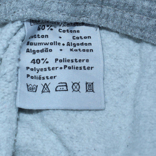 Kappa Men's Grey XL Fleece Sweatpants with Logo - Image 6