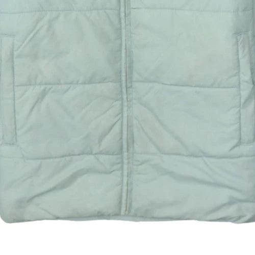 Kappa Men's Light Blue Puffer Jacket Medium Polyester Polyamide Warm Casual - Image 8