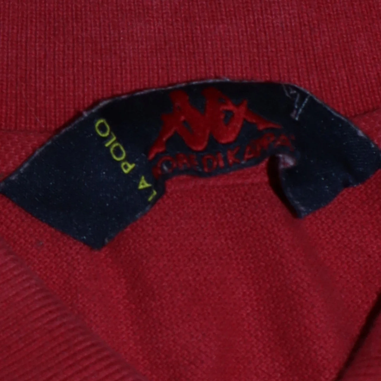 Kappa Men's Red Cotton Polo Shirt Size L Classic Fit - Image 5