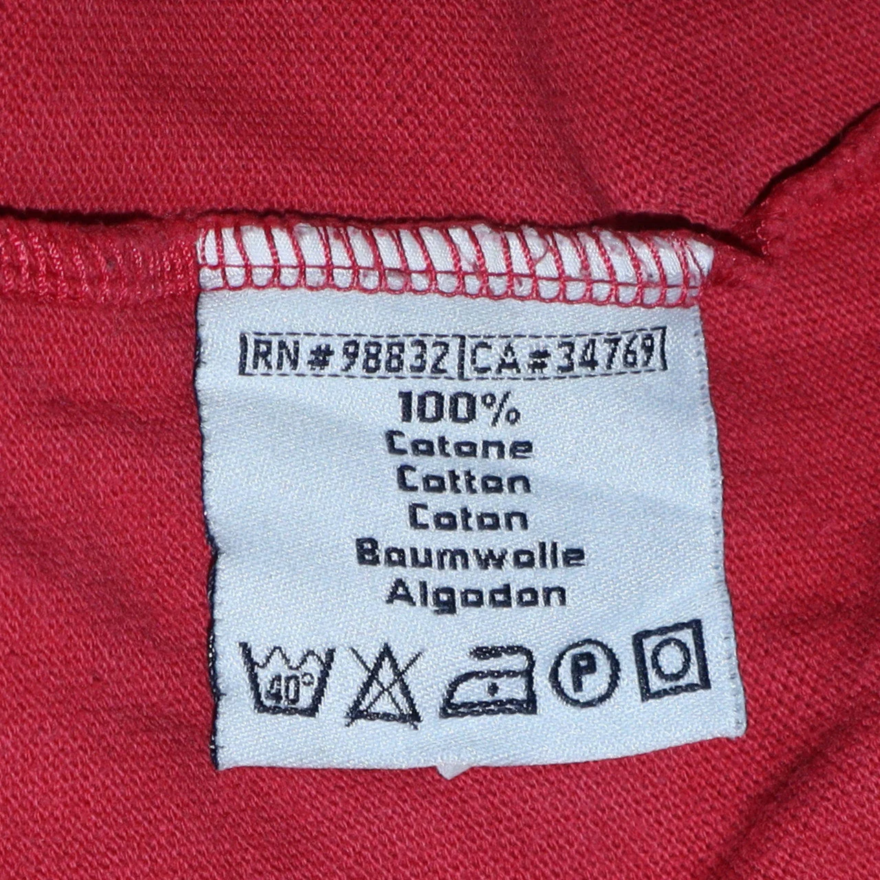 Kappa Men's Red Cotton Polo Shirt Size L Classic Fit - Image 6