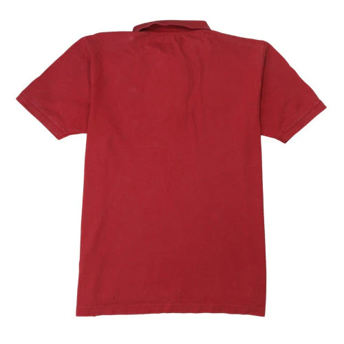 Kappa Men's Red XL Cotton Polo Shirt Short Sleeve Casual Top - Image 4