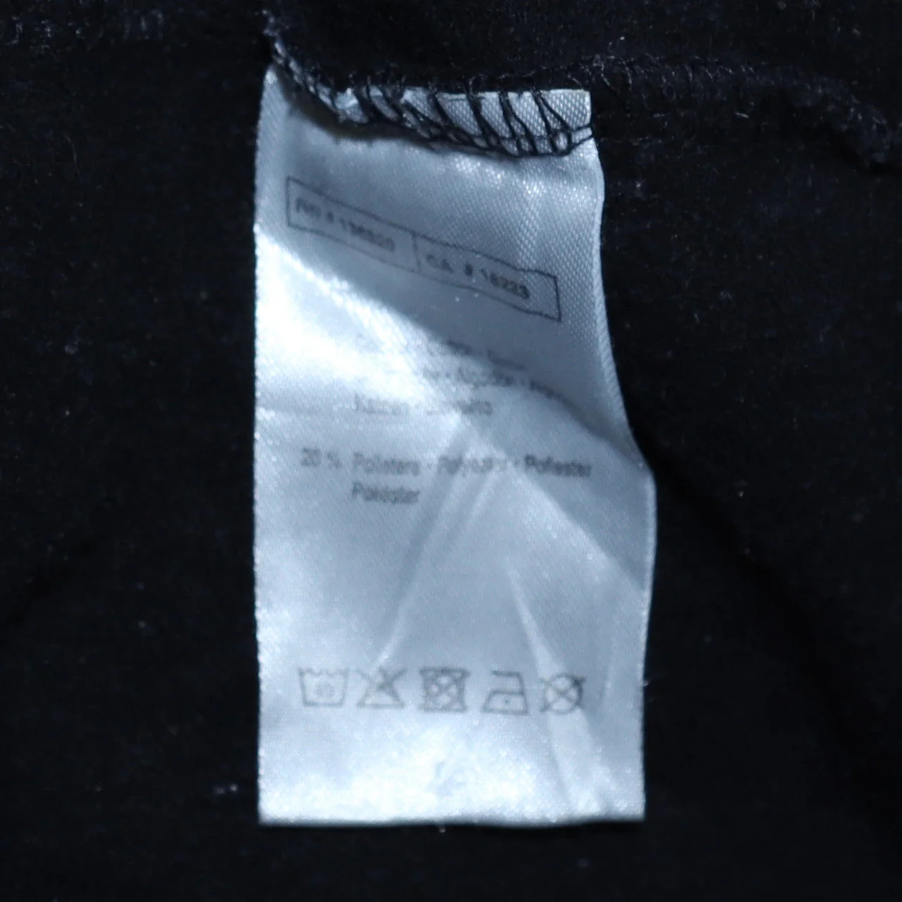 Kappa Womens Black Small Hoodie Pullover Cotton Blend Logo Sportswear - Image 6