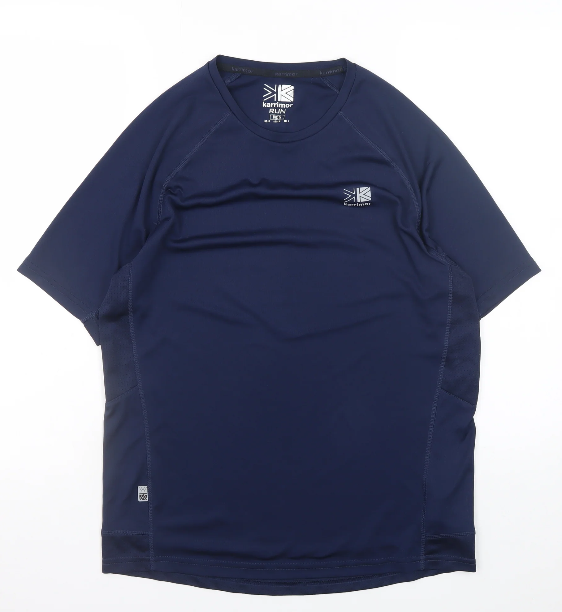 Karrimor Men's Blue Short Sleeve Running T-Shirt Size S