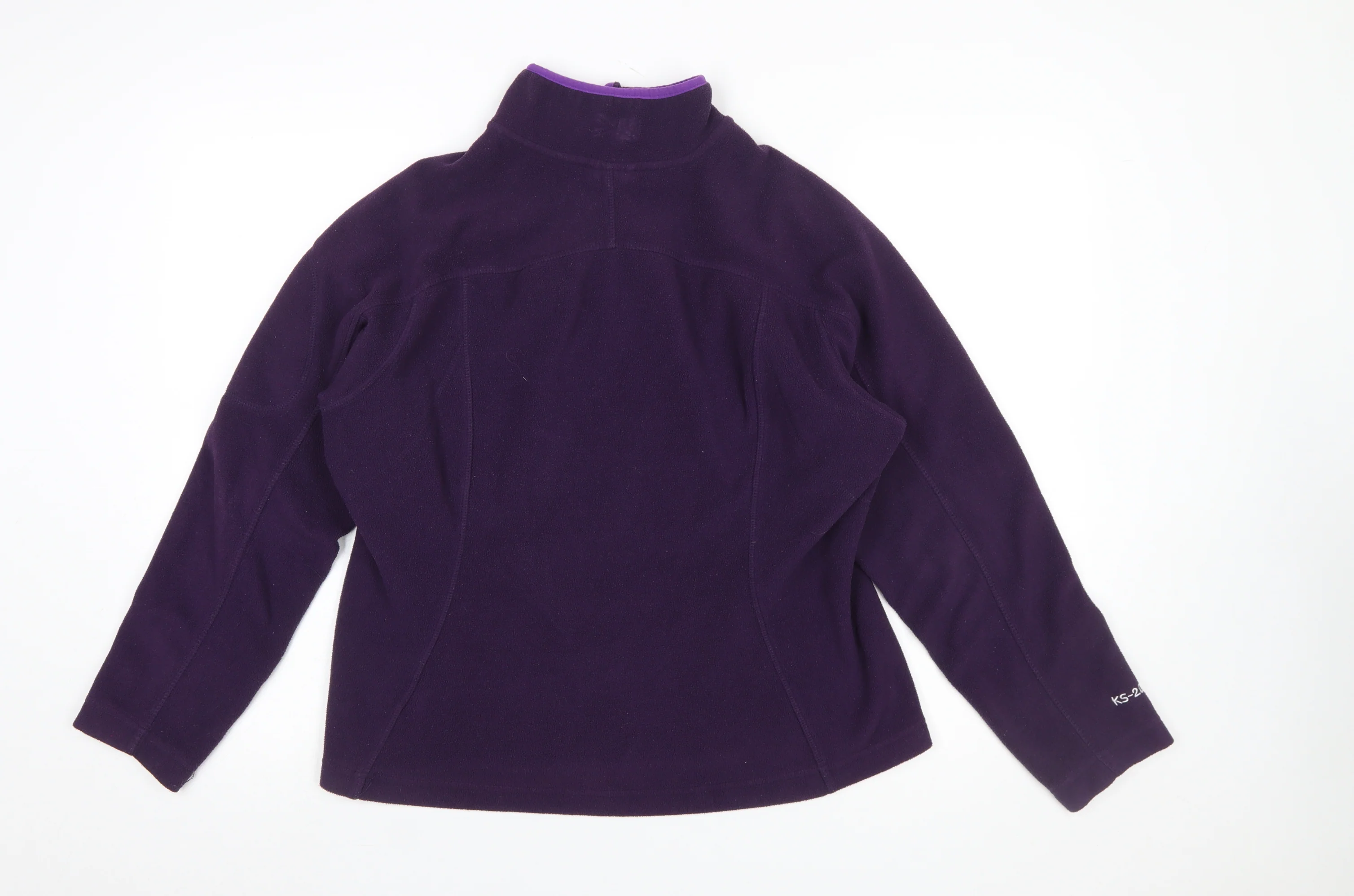 Karrimor Womens Purple Fleece Pullover Sweatshirt Size 12 - Image 3