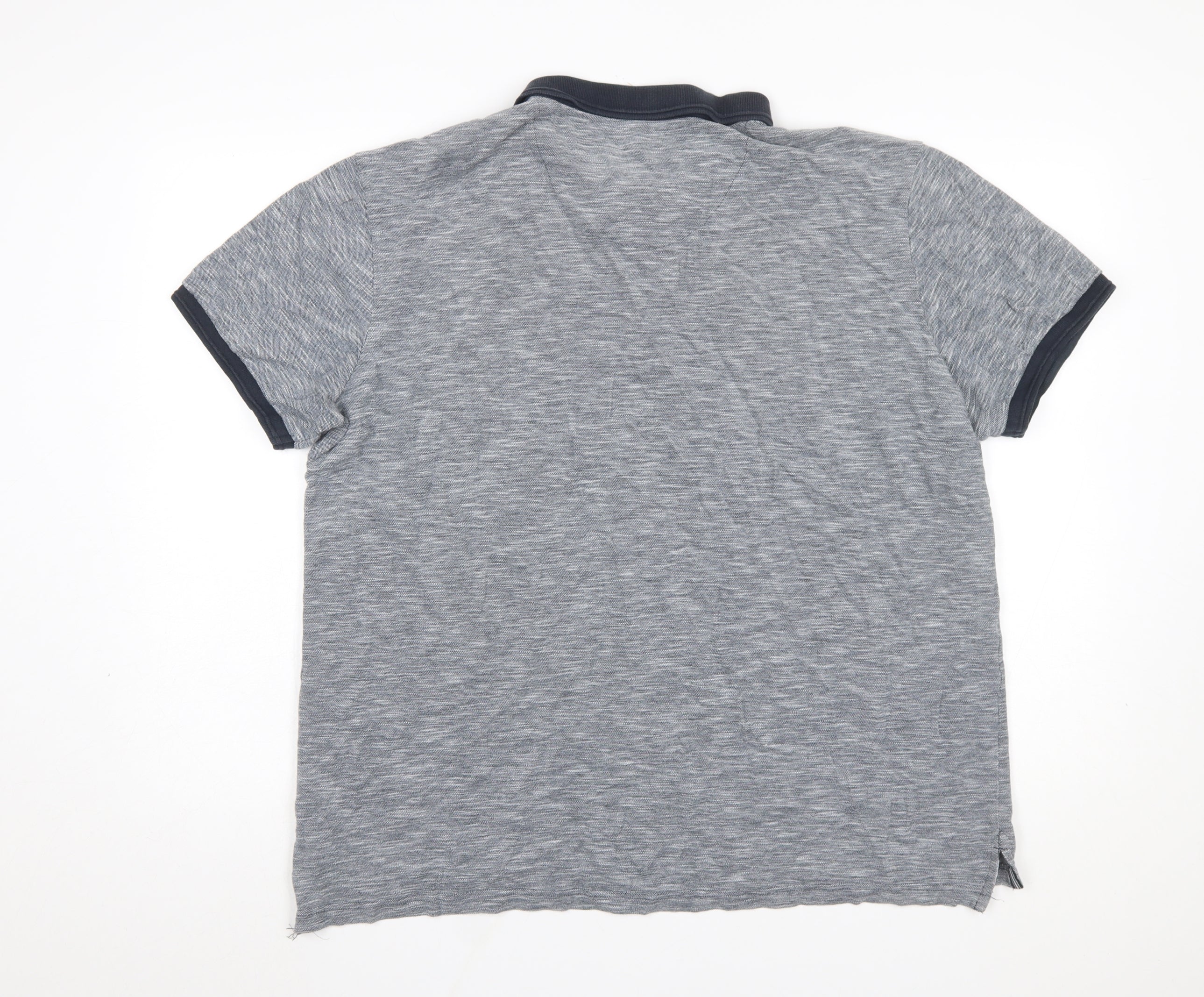 Kensington Eastside Men’s Grey 2XL Polo Shirt Classic Casual - Image 3