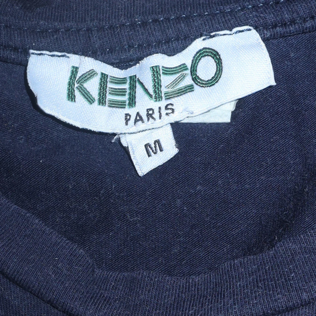 Kenzo Men Black Embroidered Tiger Logo T-Shirt Size M - Image 5