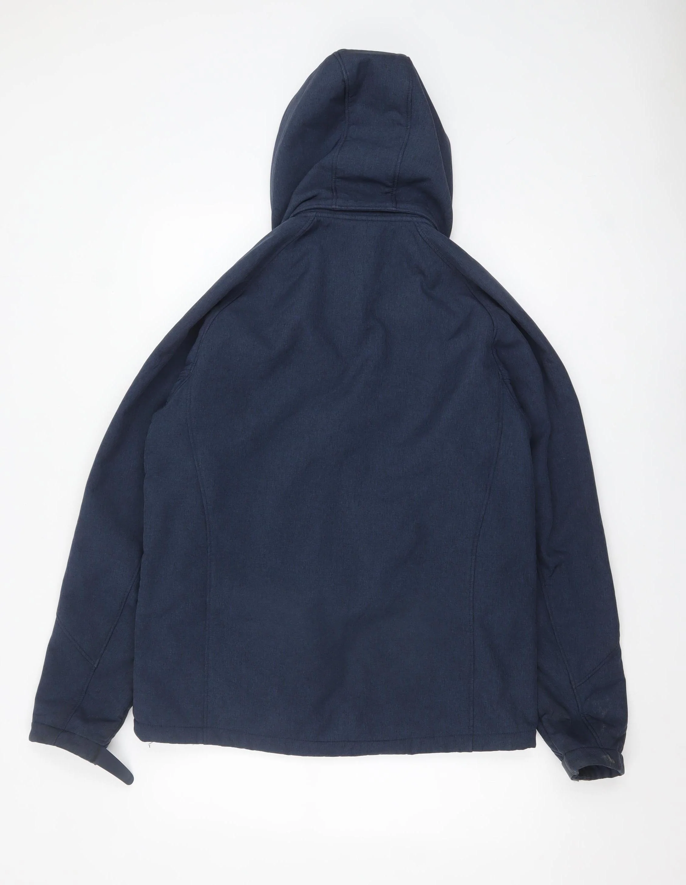 Kirkland Signature Men's Blue Softshell Hooded Jacket Size M - Image 3