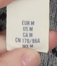 L.O.G.G. Womens Grey Fair Isle Knit Crew Neck Jumper Size 12 - Image 5