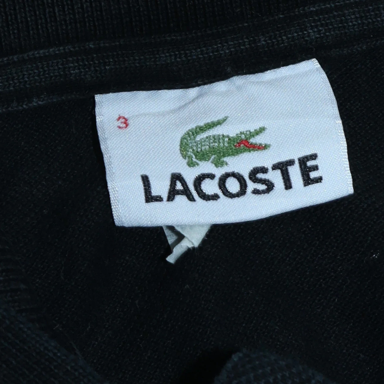 Lacoste Men’s Black Classic Fit Cotton Short Sleeve Polo M - Image 5
