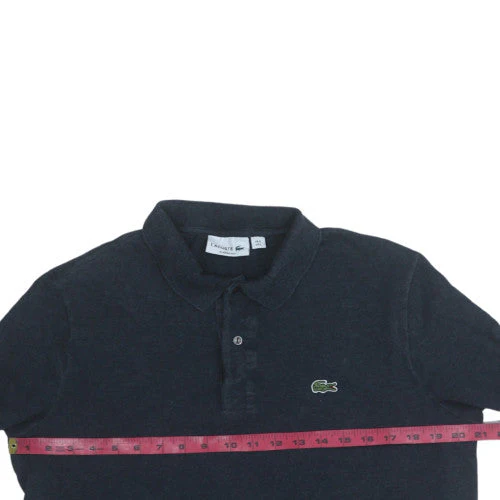 Lacoste Men's Black Long Sleeve Classic Fit Cotton Polo Shirt L - Image 2