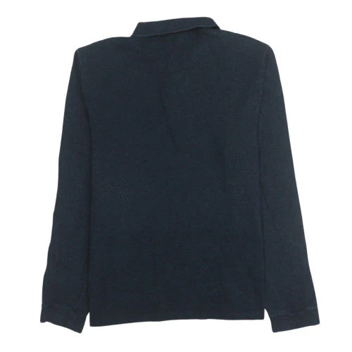 Lacoste Men's Black Long Sleeve Classic Fit Cotton Polo Shirt L - Image 4