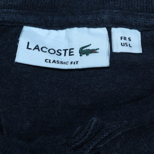 Lacoste Men's Black Long Sleeve Classic Fit Cotton Polo Shirt L - Image 5