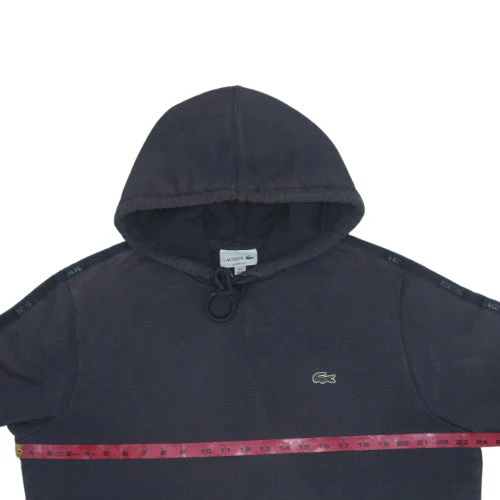 Lacoste Men's Black XL Classic Fit Pullover Hoodie - Image 2