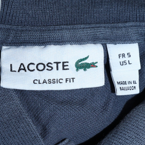 Lacoste Men's Blue Classic Fit Short Sleeve Polo Shirt Size L - Image 5