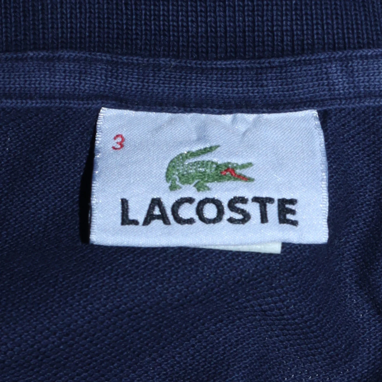 Lacoste Men's Blue Long Sleeve Collared Henley Sweatshirt M - Image 6