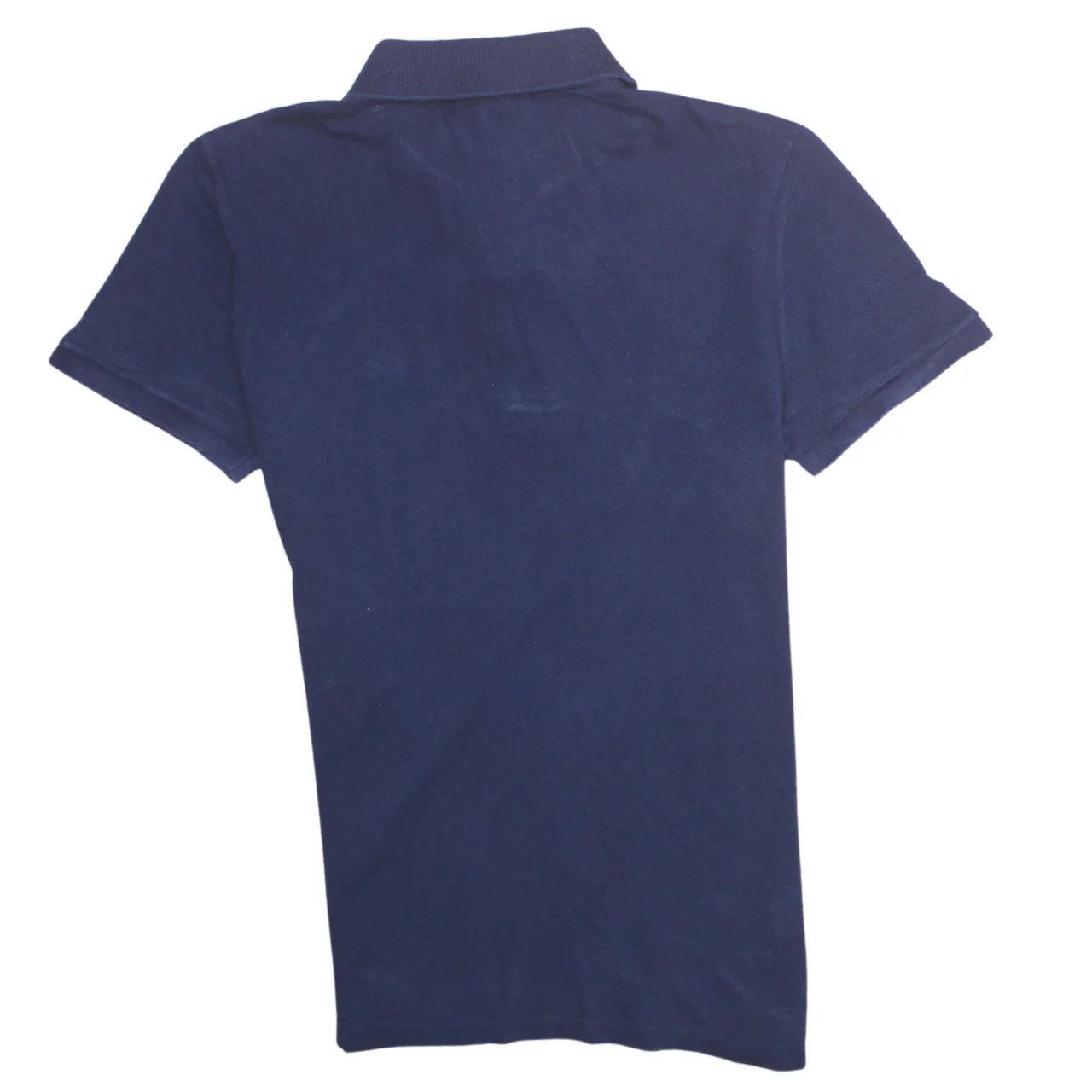 Lacoste Men's Blue Slim Fit Cotton Short Sleeve Polo Shirt M - Image 4