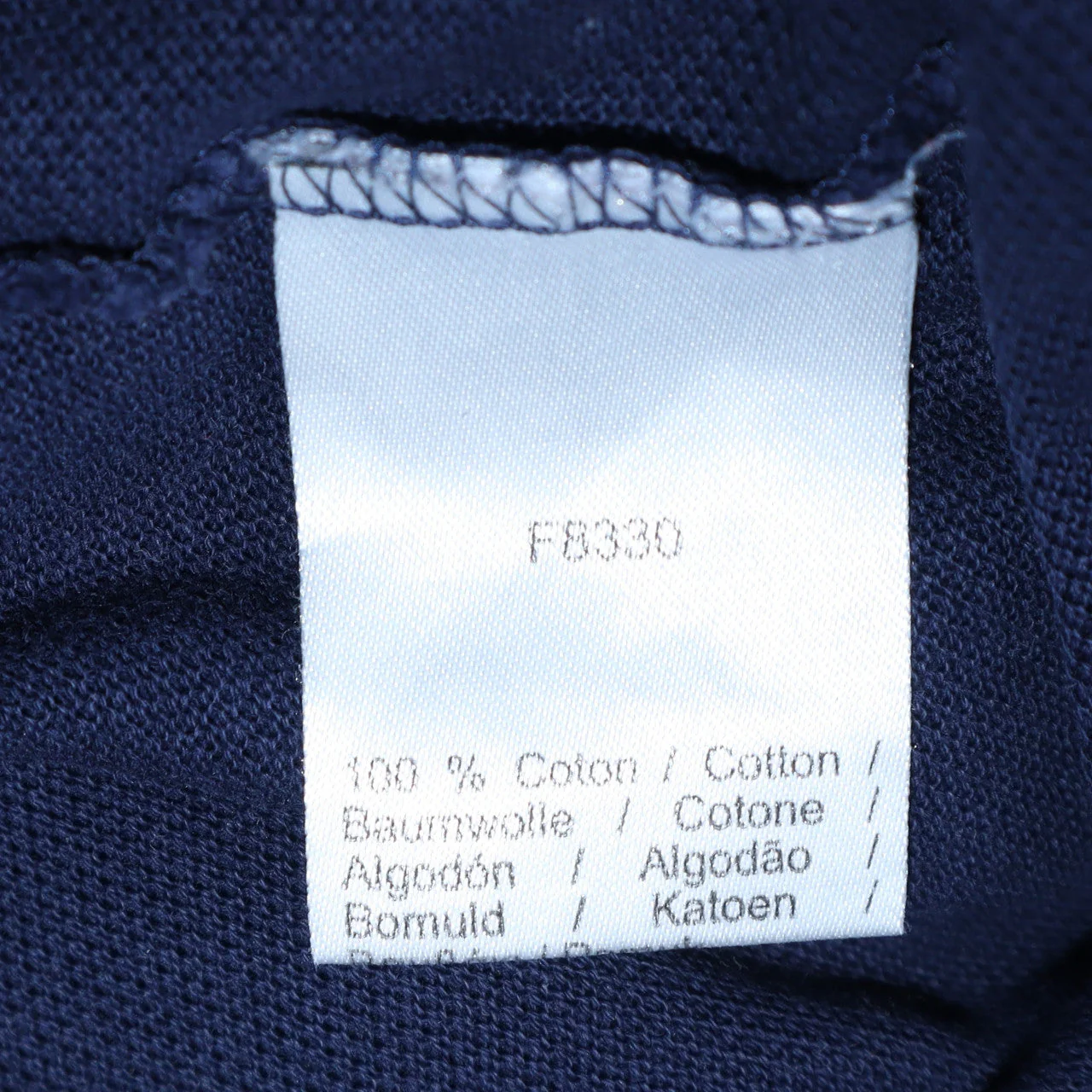 Lacoste Men's Blue Slim Fit Cotton Short Sleeve Polo Shirt M - Image 6