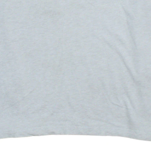 Lacoste Men's Grey Regular Fit Cotton Crew Neck T-Shirt Size L - Image 8