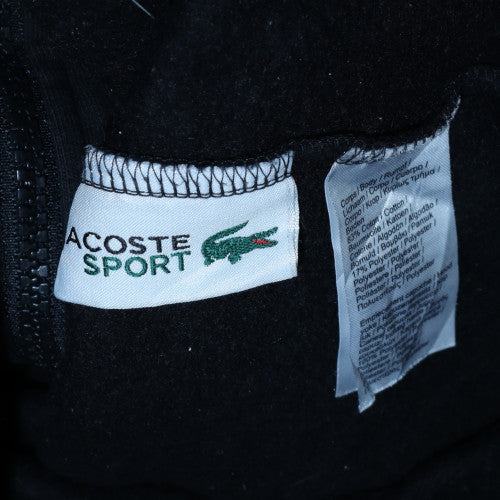 Lacoste Sport Men's Black XS Full Zip Hoodie with Logo - Image 6