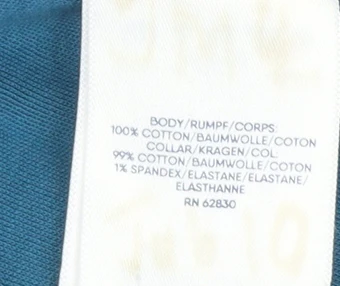 Lands' End Men's Blue Long Sleeve Cotton Polo Shirt XL Classic Fit - Image 5