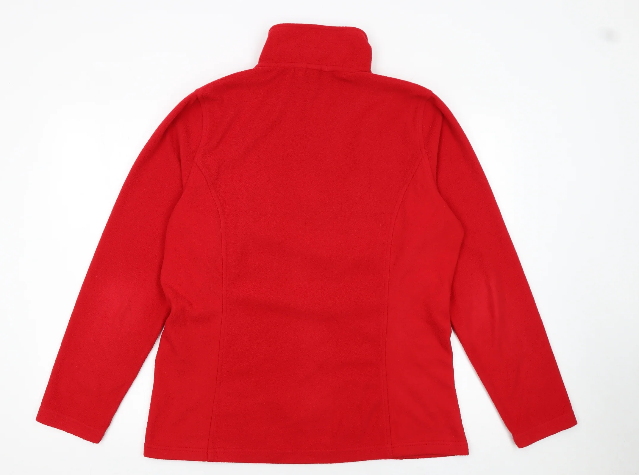 Lands' End Men's Red XL Tall Fleece 1/2 Zip Pullover Sweatshirt - Image 3
