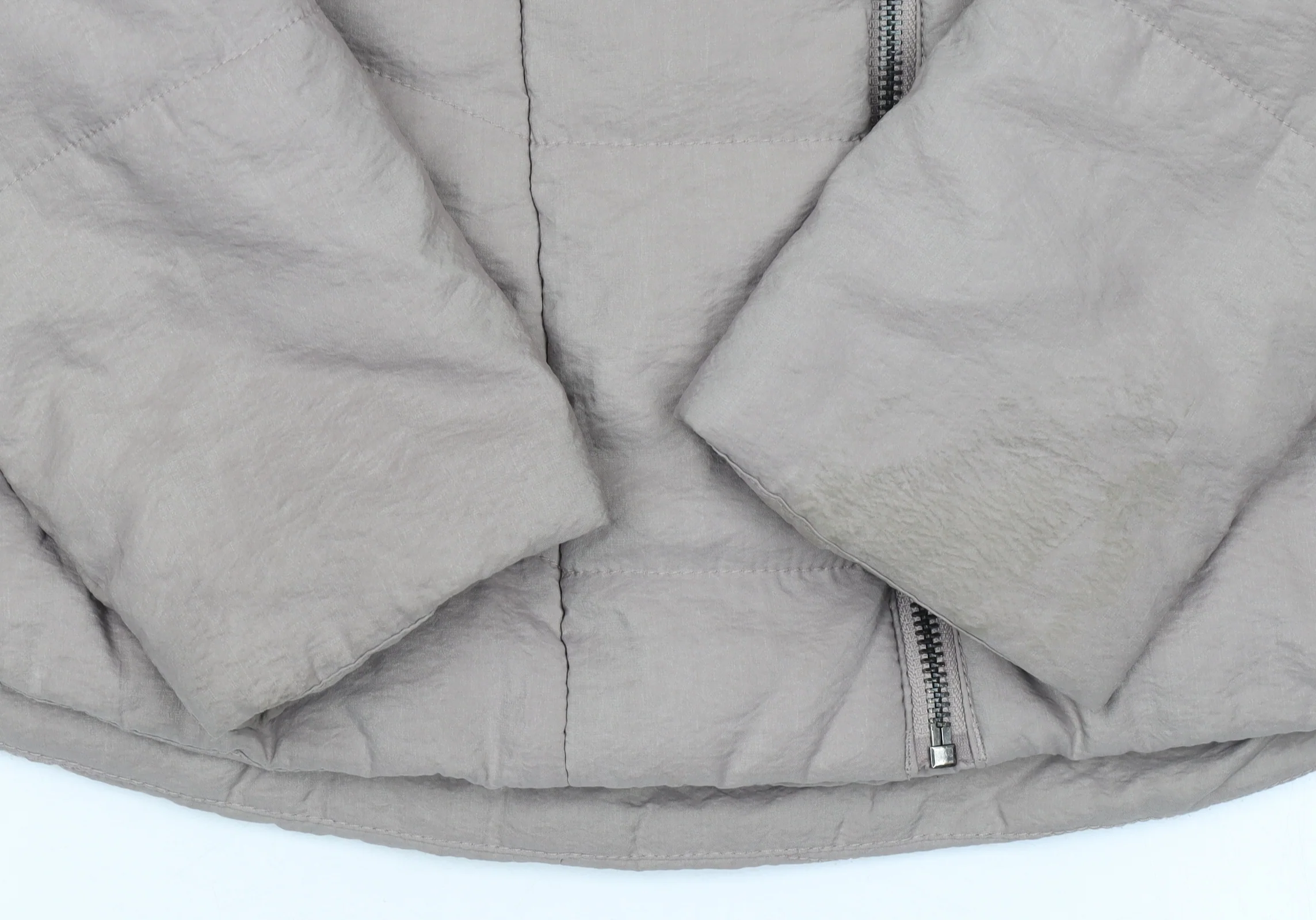 Laura Ashley Women’s Beige Faux Fur Collar Puffer Jacket UK 8 - Image 6
