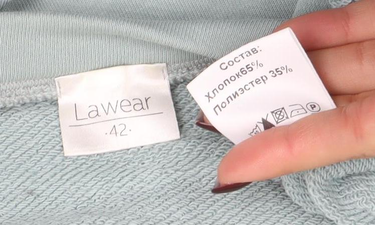 LaWear Womens Mint Green Cotton Blend Crew Neck Sweatshirt Size 14 - Image 4