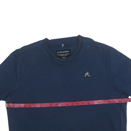 Le Coq Sportif Men's Blue XL Crew Neck Pullover Sweatshirt - Image 2