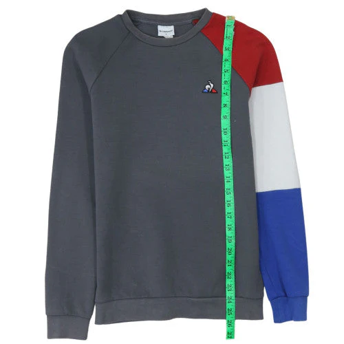 Le Coq Sportif Men's Multicoloured Small Sweatshirt Crew Neck Pullover - Image 2