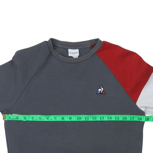 Le Coq Sportif Men's Multicoloured Small Sweatshirt Crew Neck Pullover - Image 3