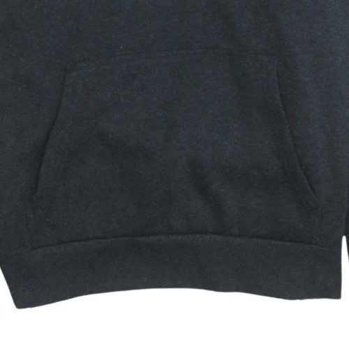Lee Cooper Men's Black Pullover Hoodie M Regular Fit Fleece - Image 8