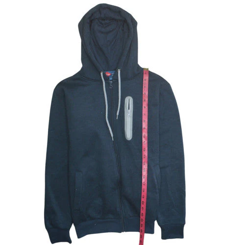 Lee Cooper Men's Blue Full Zip Hoodie Size S - Image 2