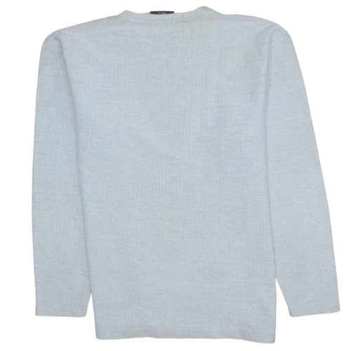 Lee Cooper Men's Grey V-Neck Knit Pullover Sweatshirt L - Image 4