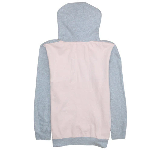 Lee Cooper Womens Grey & Pink Pullover Hoodie Size 16 Cotton Blend - Image 4