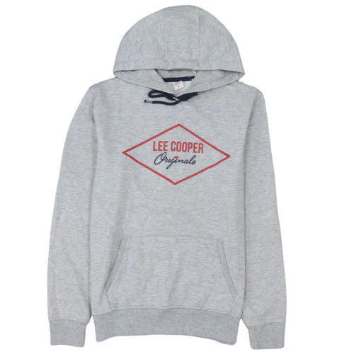 Lee Cooper Womens Grey Pullover Hoodie Size M