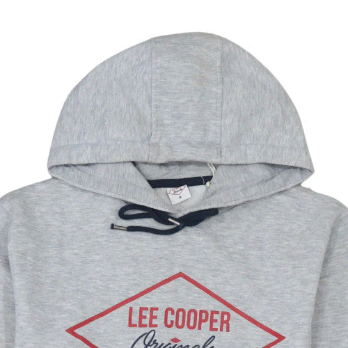 Lee Cooper Womens Grey Pullover Hoodie Size M - Image 6
