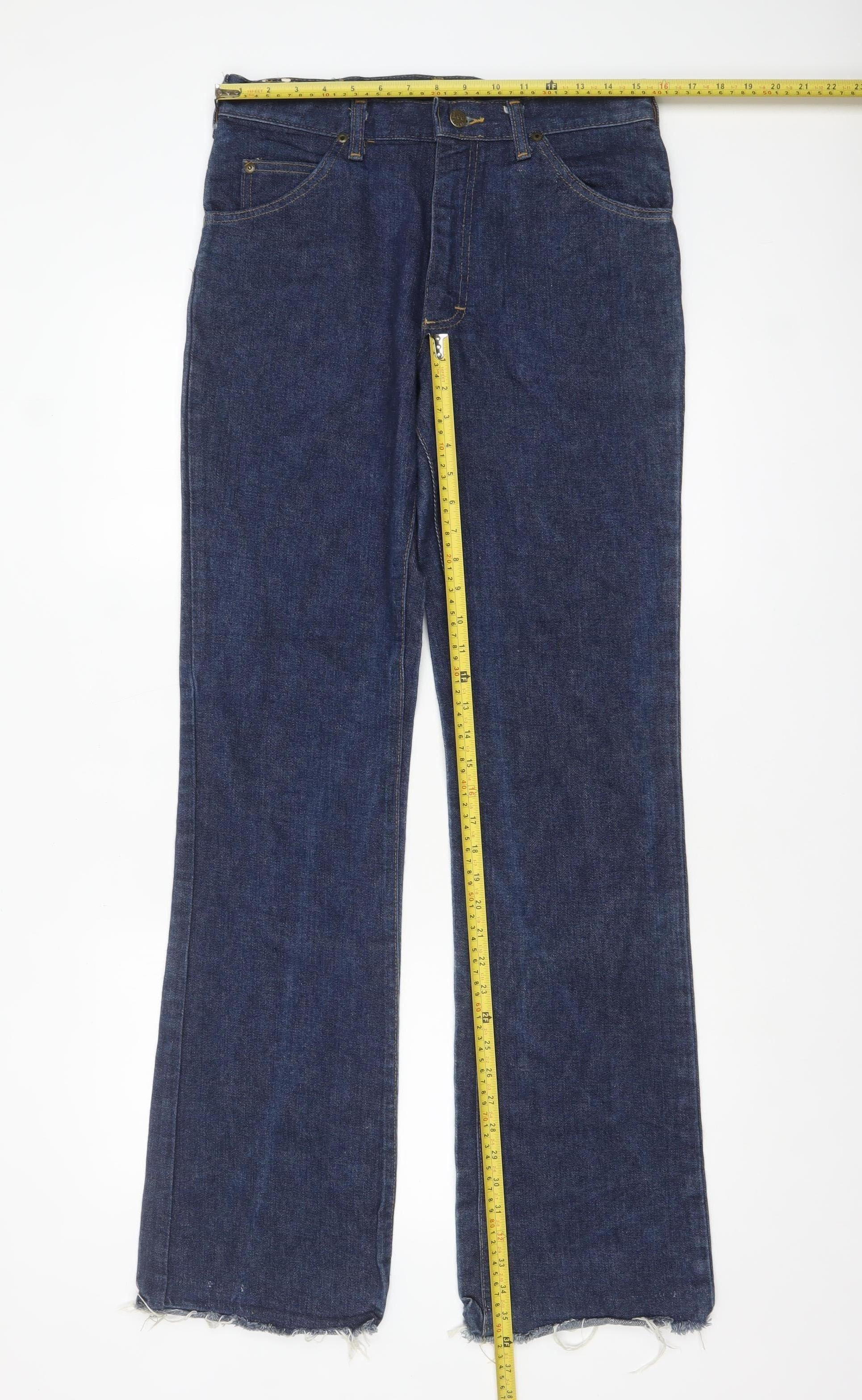 Lee Men’s Blue Straight Leg Regular Fit Denim Jeans 32x34 - Image 2