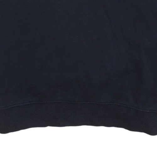 Lee Mens Blue Crew Neck Regular Fit Cotton Sweatshirt M - Image 7