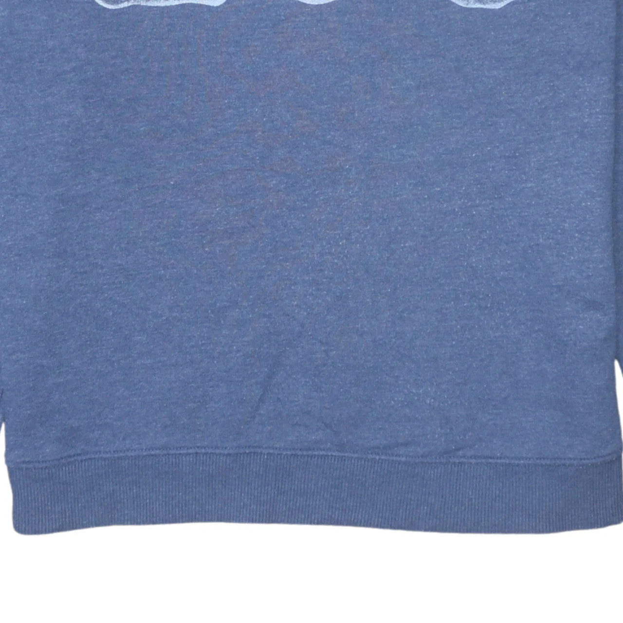 Lee Mens Blue Pullover Sweatshirt XL Crew Neck Logo Cotton Blend - Image 7