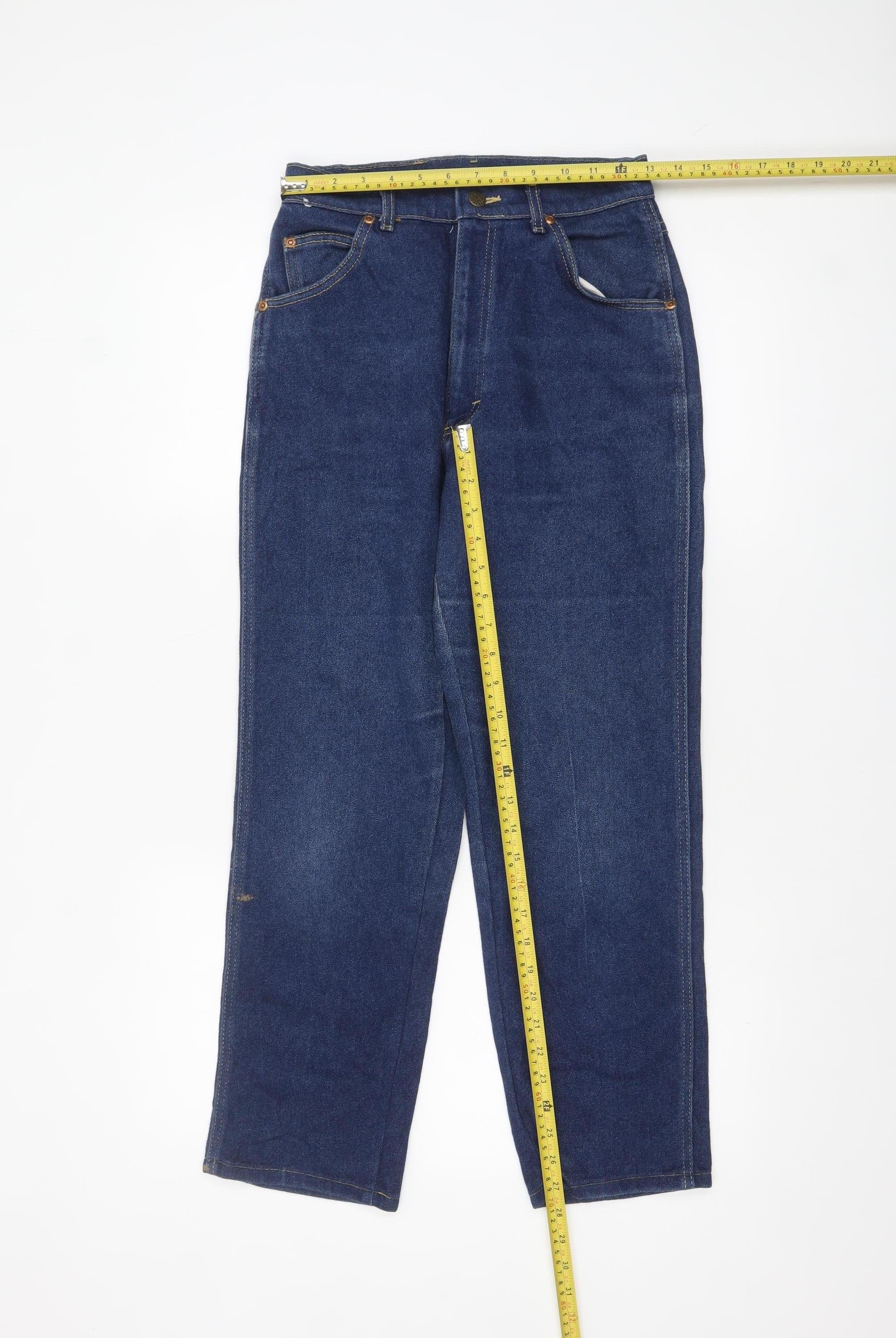 Lee Womens Blue High Rise Straight Leg Denim Jeans Size 12 - Image 2