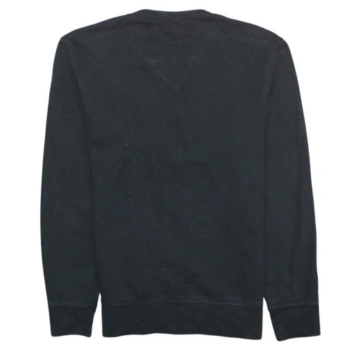 Levi Strauss Men's Black Embroidered Logo Pullover Sweatshirt Size M - Image 4