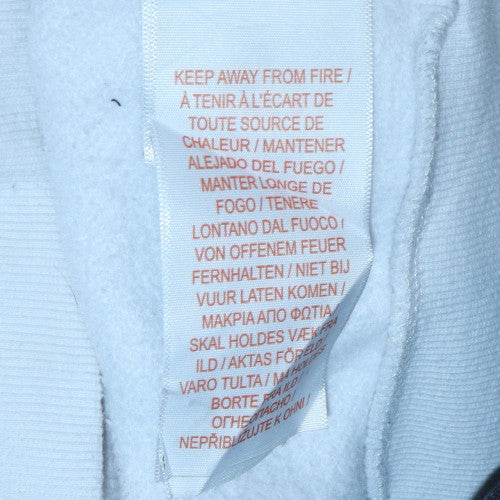 Levi's Boys White Pullover Hoodie 12 Years Regular Fit Logo Fleece Sweatshirt - Image 6