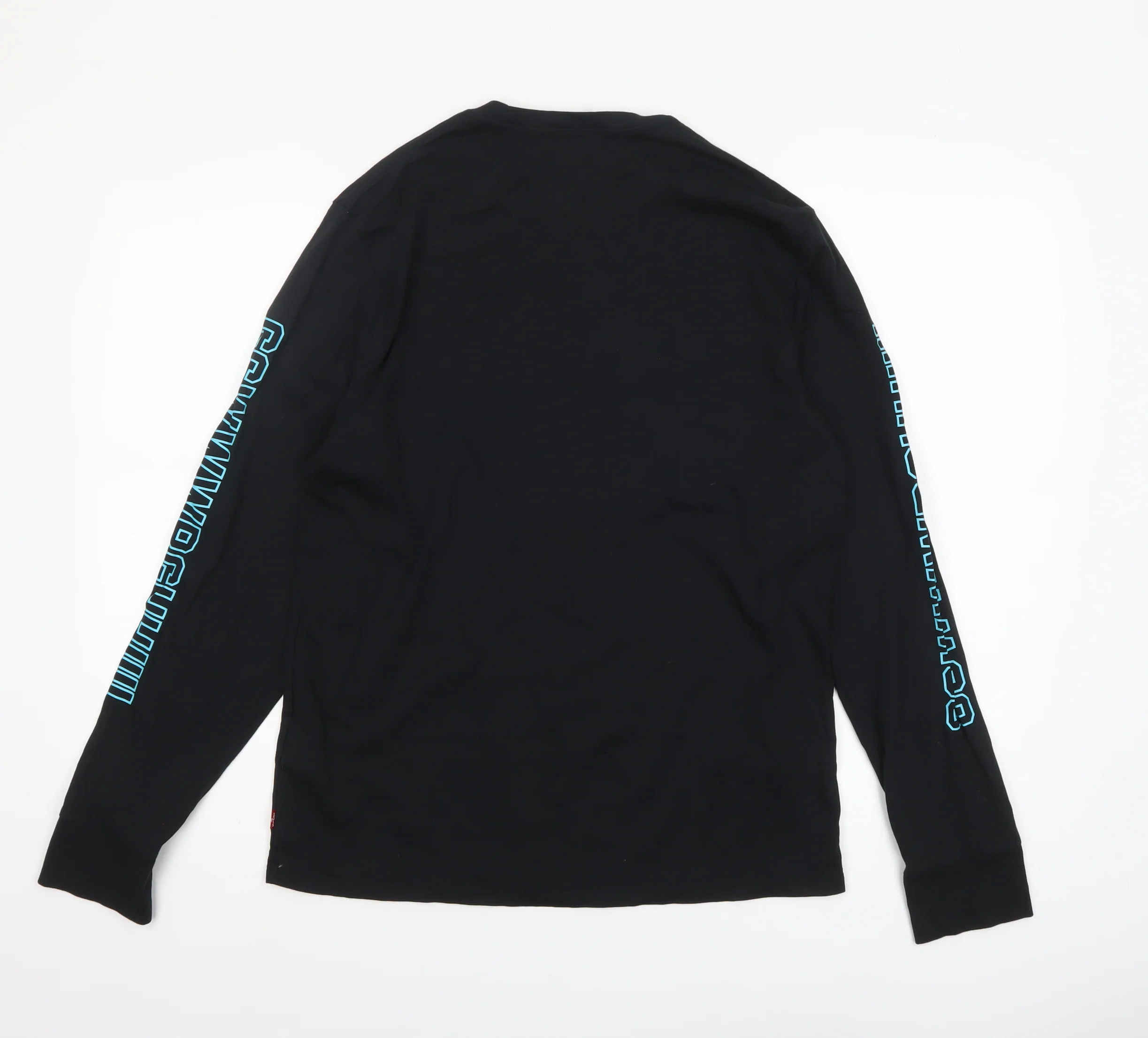 Levi's Men Black Star Wars Long Sleeve Crew Neck T-Shirt Size M - Image 3