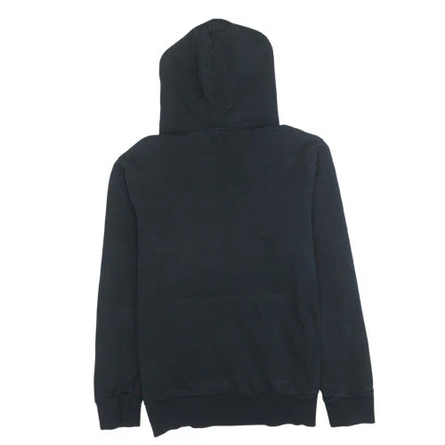 Levi's Men's Black Pullover Hoodie Medium Logo Graphic Sweatshirt - Image 4