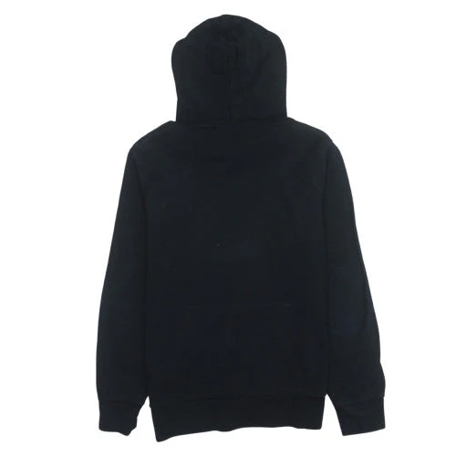 Levi's Men's Black Pullover Hoodie Size M Graphic Logo Sweatshirt - Image 4