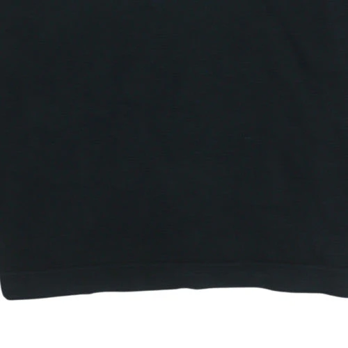 Levi's Men's Black Striped Long Sleeve Cotton T-Shirt Size M - Image 6