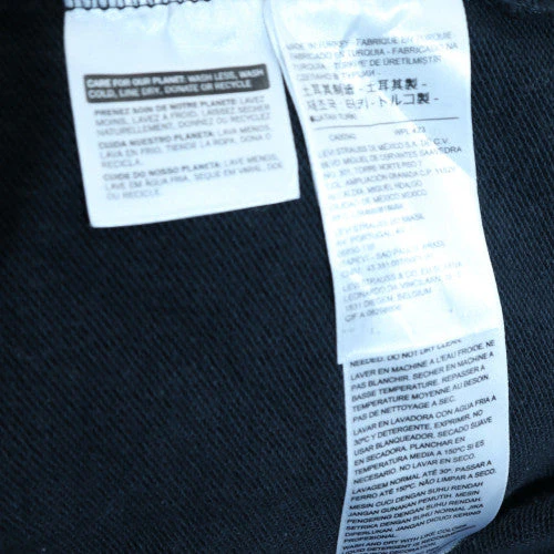 Levi's Men's Black XS Pullover Hoodie with Logo Print - Image 5