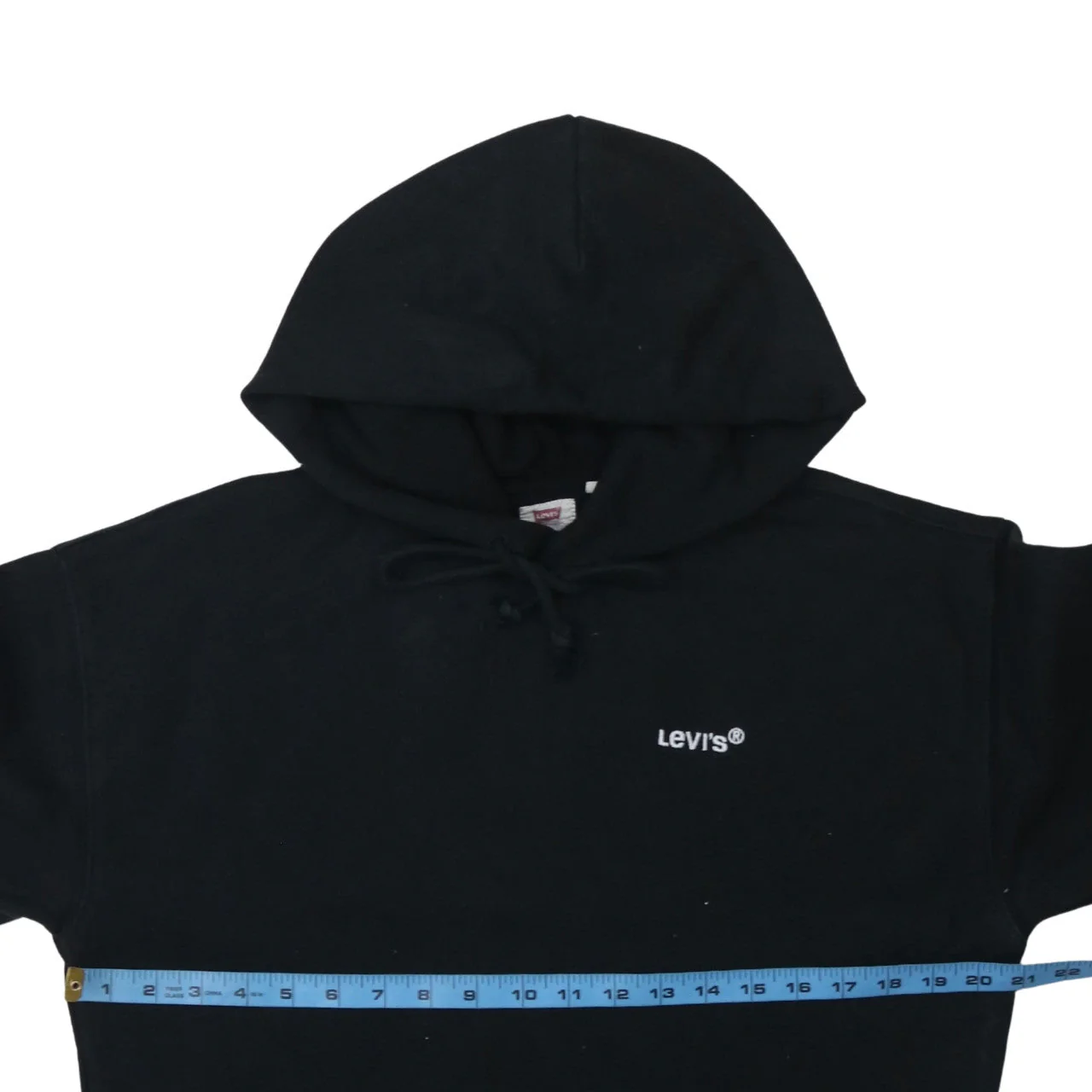 Levi's Men's Black XS Relaxed Fit Pullover Hoodie - Image 2