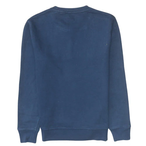 Levi's Men's Blue Crew Neck Cotton Sweatshirt Size M - Image 4